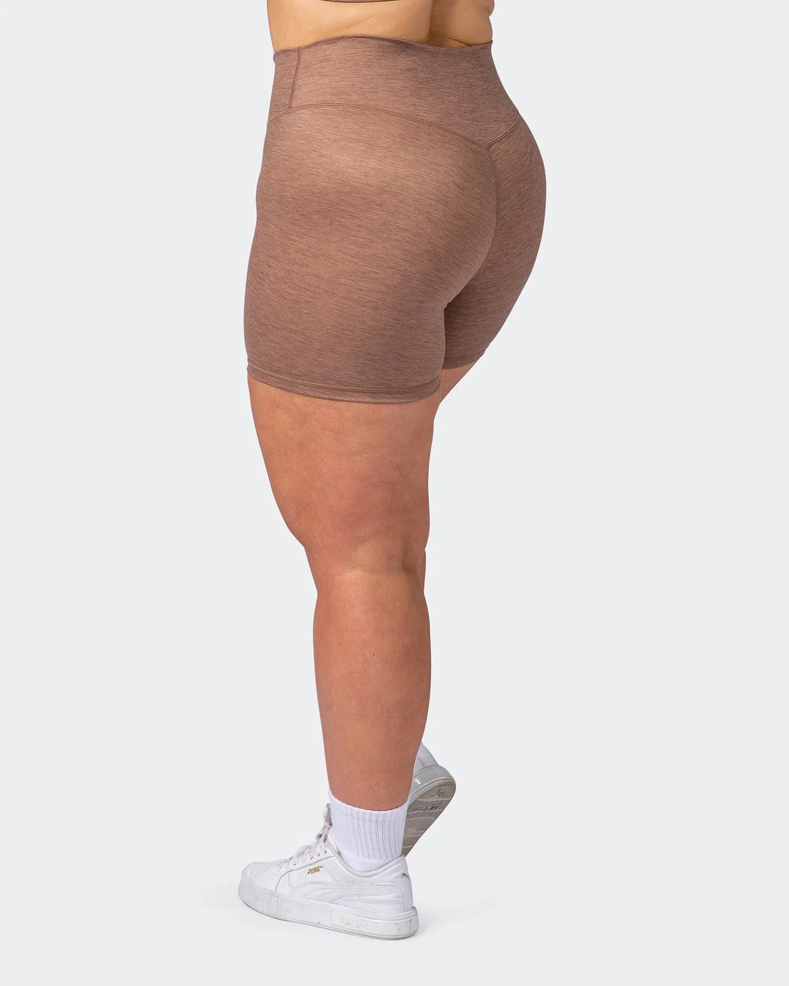 Zero Rise Everyday Midway Shorts - Nutmeg Marl
